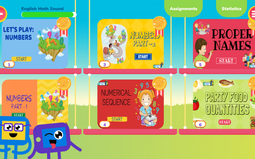 Fun homework with Escribo Play: meet the Assignments menu!