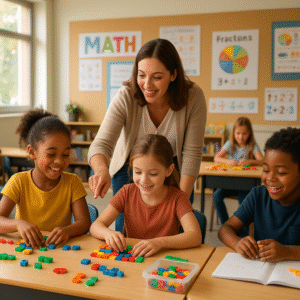 Quais são as duas dimensões fundamentais para ensinar matemática na educação infantil?