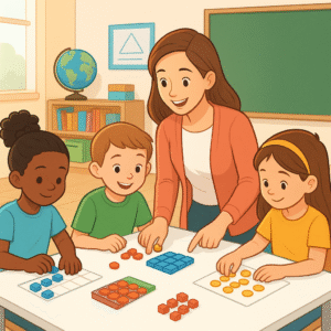 Como evitar distrações no ensino de matemática para crianças?