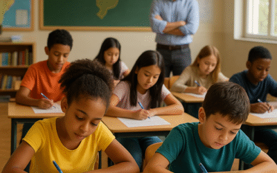 Por que crianças do 5º ano fazem SAEB com lápis e não com caneta?